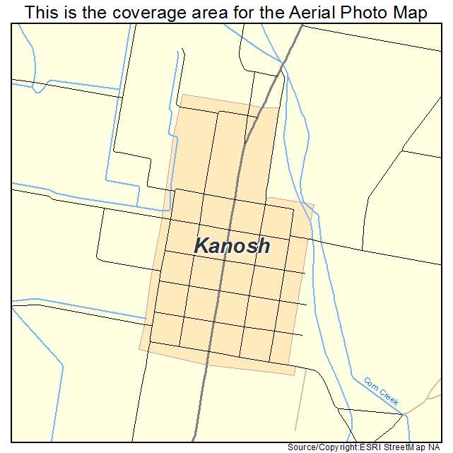Kanosh, UT location map 