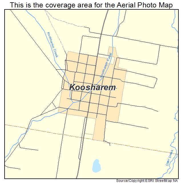 Koosharem, UT location map 