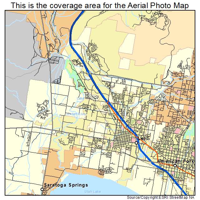 Lehi, UT location map 