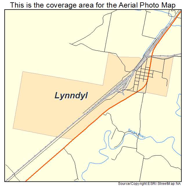 Lynndyl, UT location map 