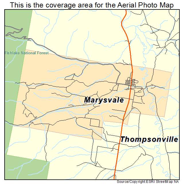 Marysvale, UT location map 