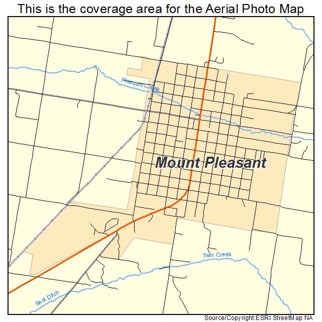 Mount Pleasant, UT location map 