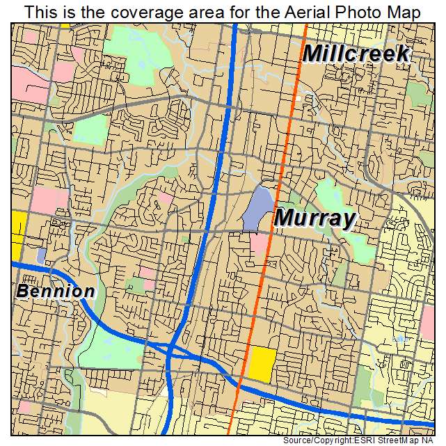 Murray, UT location map 
