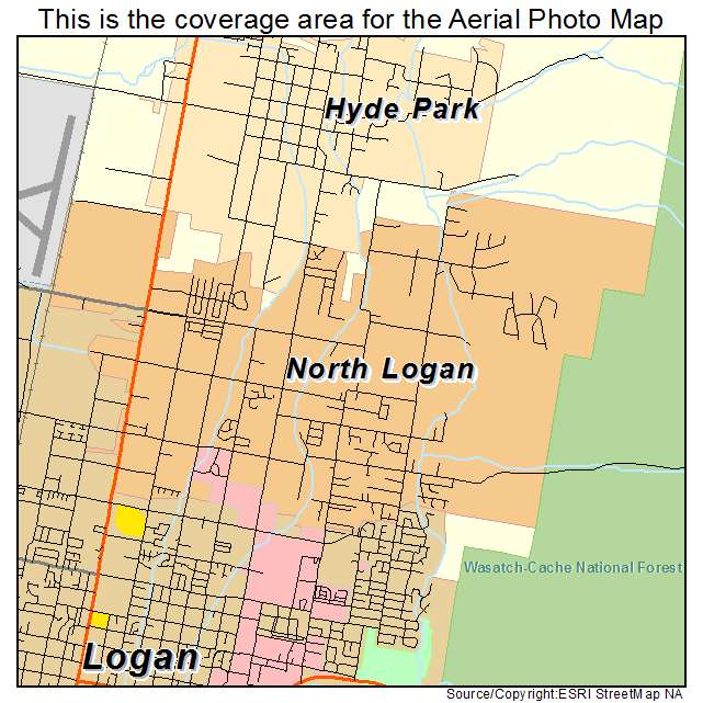 North Logan, UT location map 