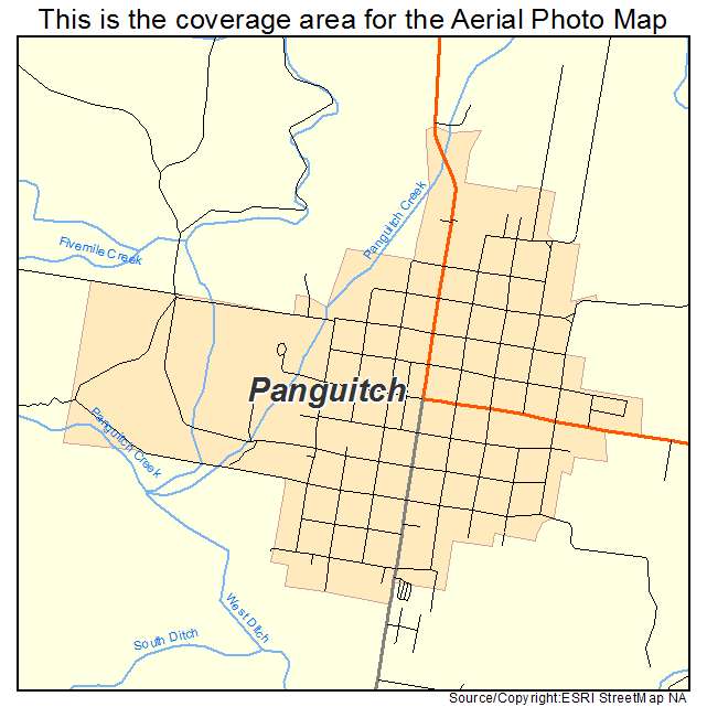 Panguitch, UT location map 