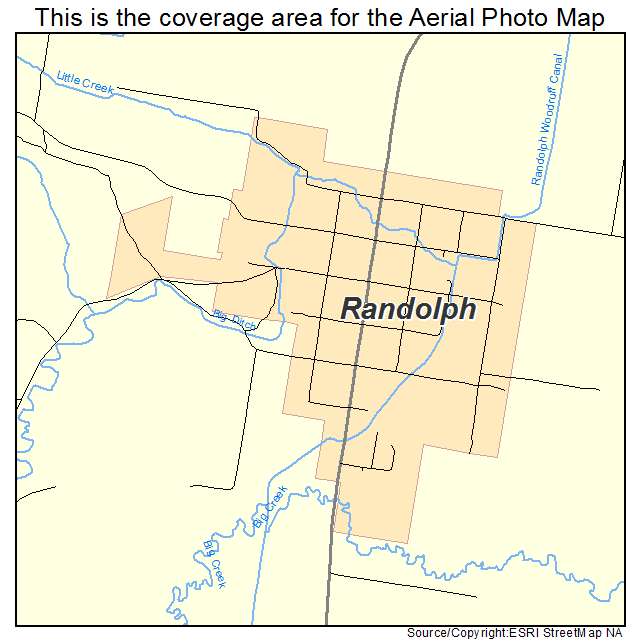 Randolph, UT location map 