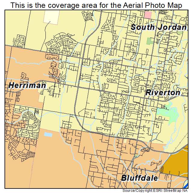 Riverton, UT location map 