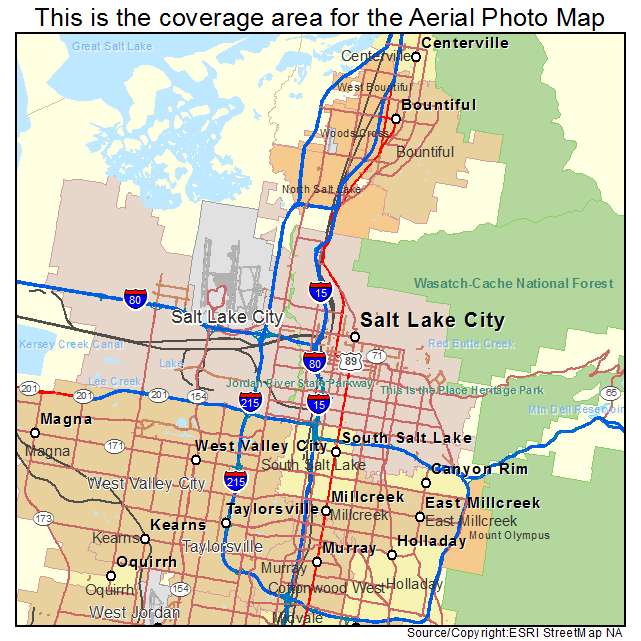 Salt Lake City, UT location map 