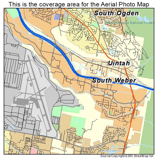 South Weber, UT location map 