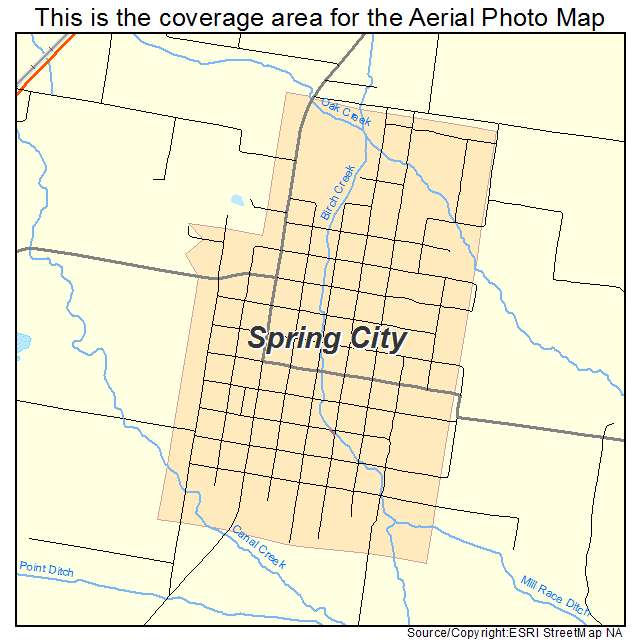 Spring City, UT location map 