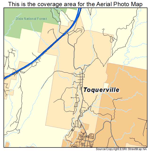 Toquerville, UT location map 