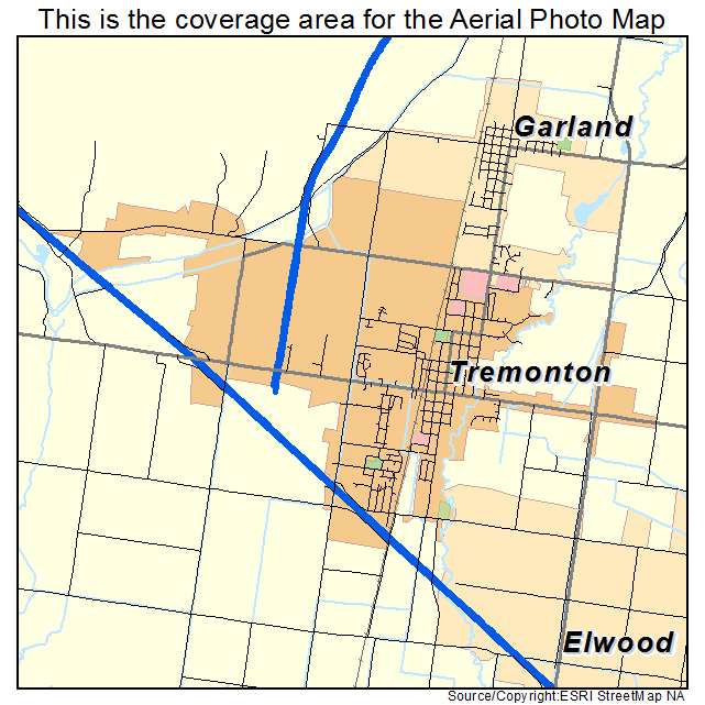 Tremonton, UT location map 