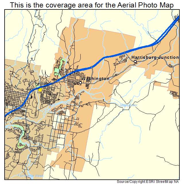 Washington, UT location map 