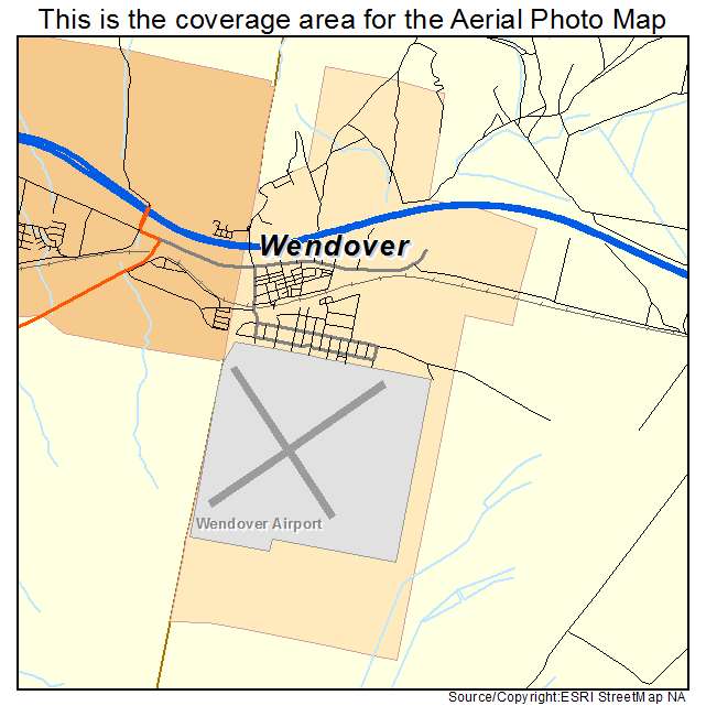 Wendover, UT location map 