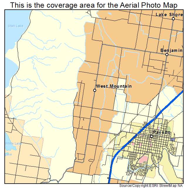 West Mountain, UT location map 