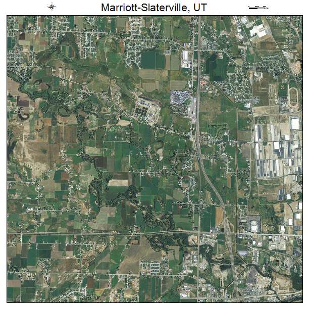 Marriott Slaterville, UT air photo map