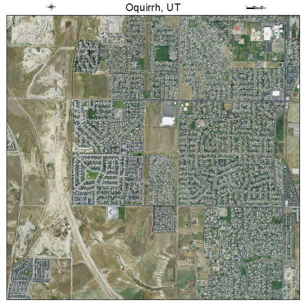 Oquirrh, UT air photo map