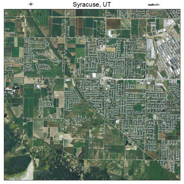 Syracuse, UT air photo map