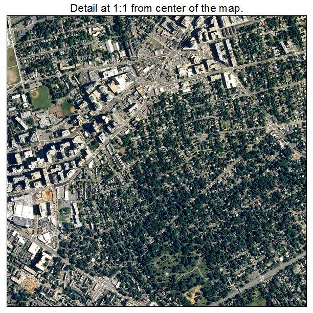 Arlington, Virginia aerial imagery detail