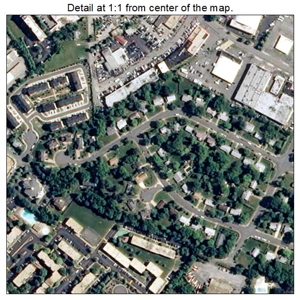 Baileys Crossroads, Virginia aerial imagery detail