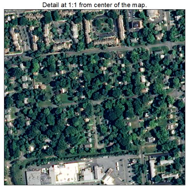 Belle Haven, Virginia aerial imagery detail