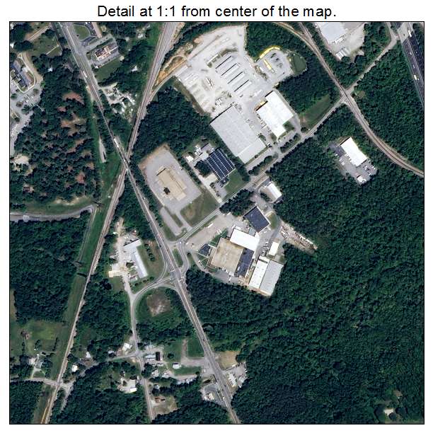 Bellwood, Virginia aerial imagery detail