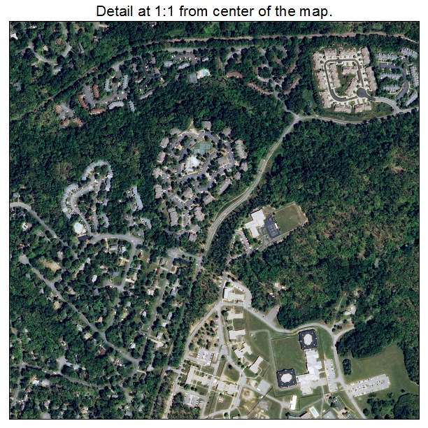 Bon Air, Virginia aerial imagery detail