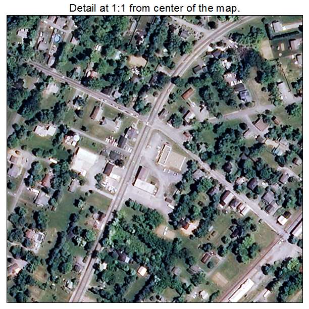 Boyce, Virginia aerial imagery detail