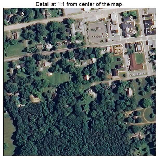 Boydton, Virginia aerial imagery detail