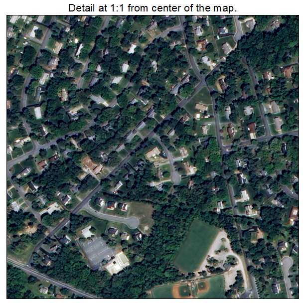 Chamberlayne, Virginia aerial imagery detail