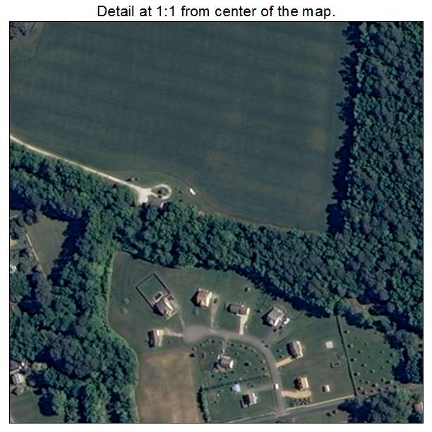 Cheriton, Virginia aerial imagery detail