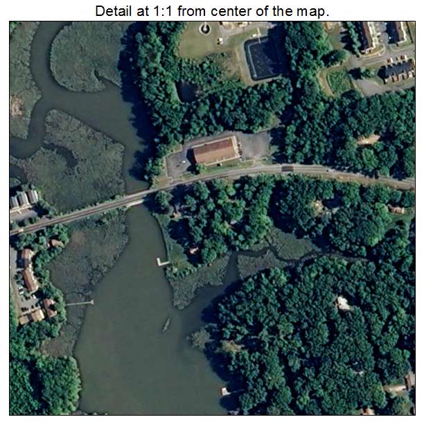Dahlgren, Virginia aerial imagery detail