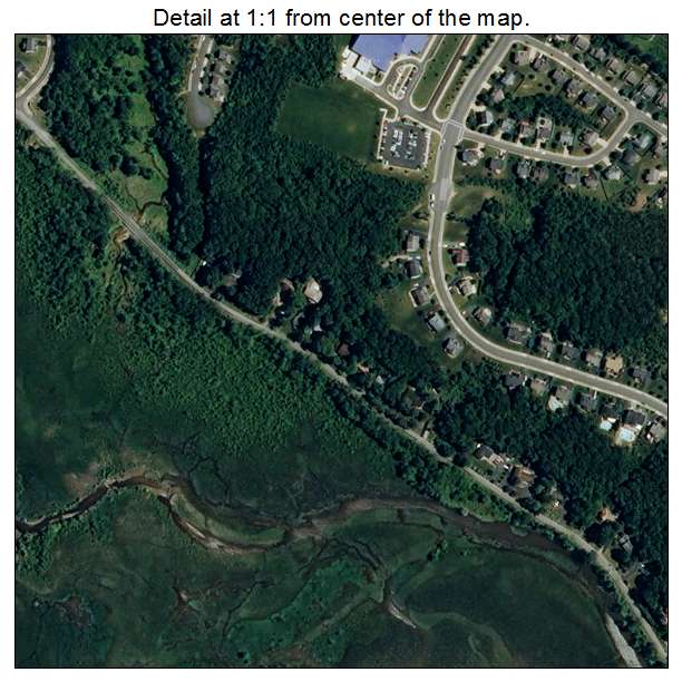 Dumfries, Virginia aerial imagery detail