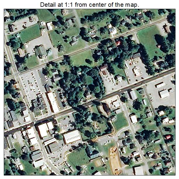 Floyd, Virginia aerial imagery detail