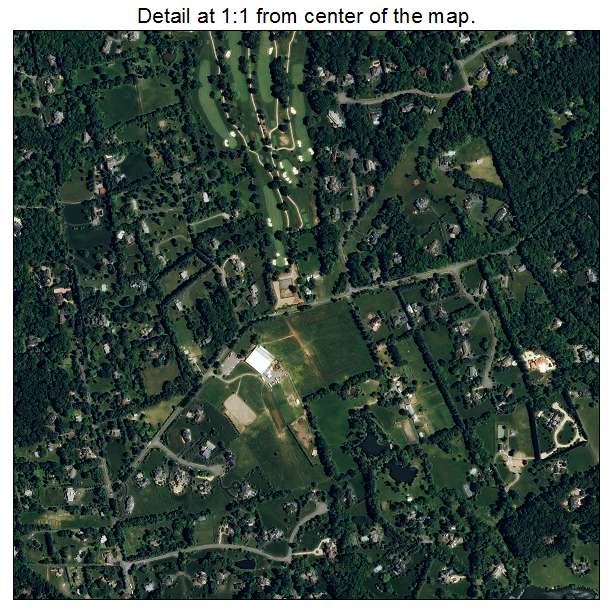 Great Falls, Virginia aerial imagery detail