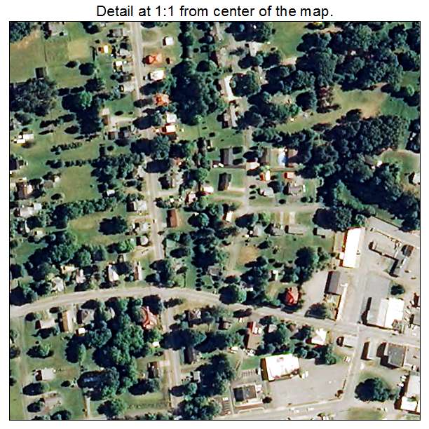Gretna, Virginia aerial imagery detail