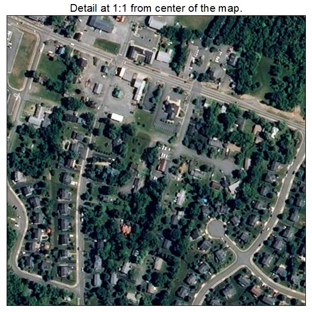 Haymarket, Virginia aerial imagery detail