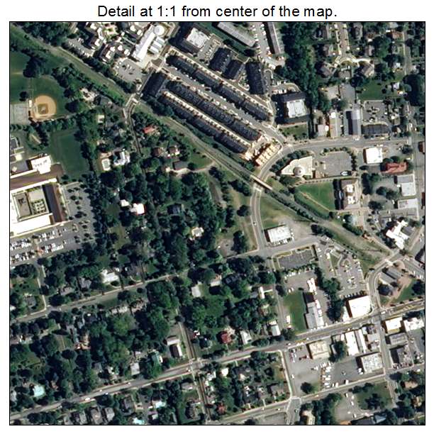 Herndon, Virginia aerial imagery detail