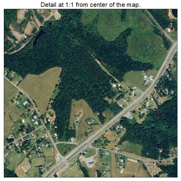 Horse Pasture, Virginia aerial imagery detail