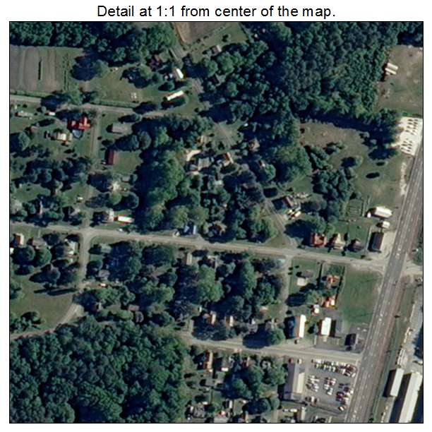 Keller, Virginia aerial imagery detail