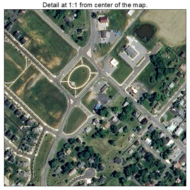 Lovettsville, Virginia aerial imagery detail