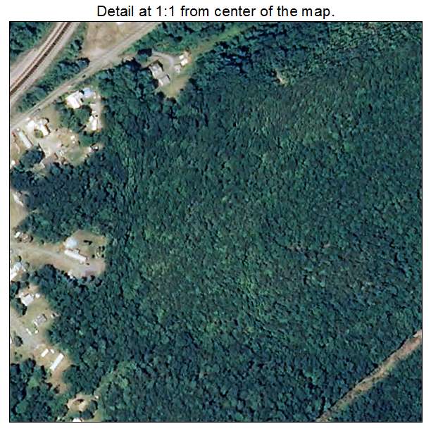 Low Moor, Virginia aerial imagery detail