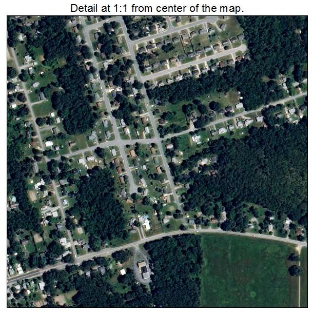 Matoaca, Virginia aerial imagery detail