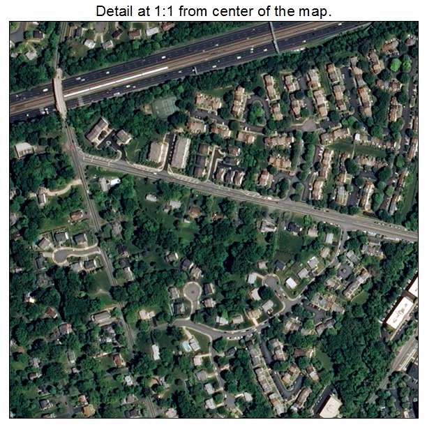 Merrifield, Virginia aerial imagery detail