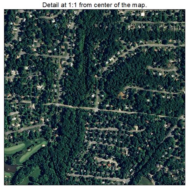 Mount Vernon, Virginia aerial imagery detail