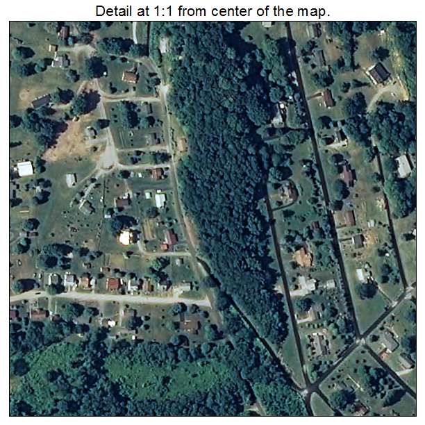 Pembroke, Virginia aerial imagery detail