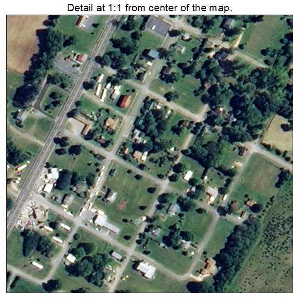 Port Royal, Virginia aerial imagery detail