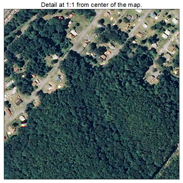Selma, Virginia aerial imagery detail