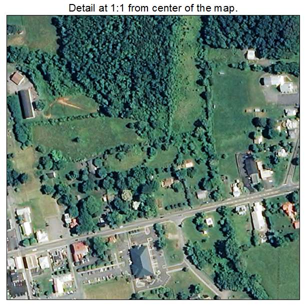 Stanardsville, Virginia aerial imagery detail