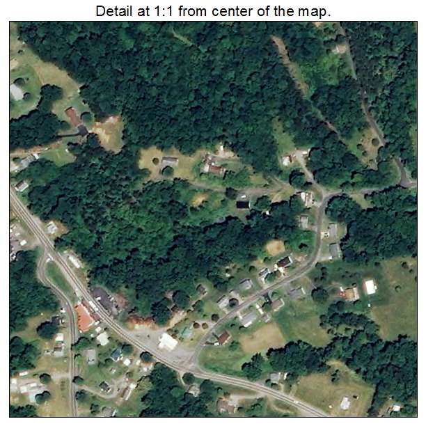 Stanleytown, Virginia aerial imagery detail